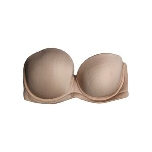 Wacoal Bra Women's 32DD Nude Red Carpet Strapless‎ Underwire